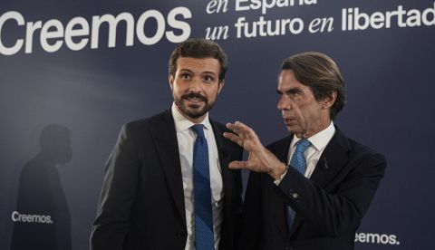 La caravana trumpista del partido popular
