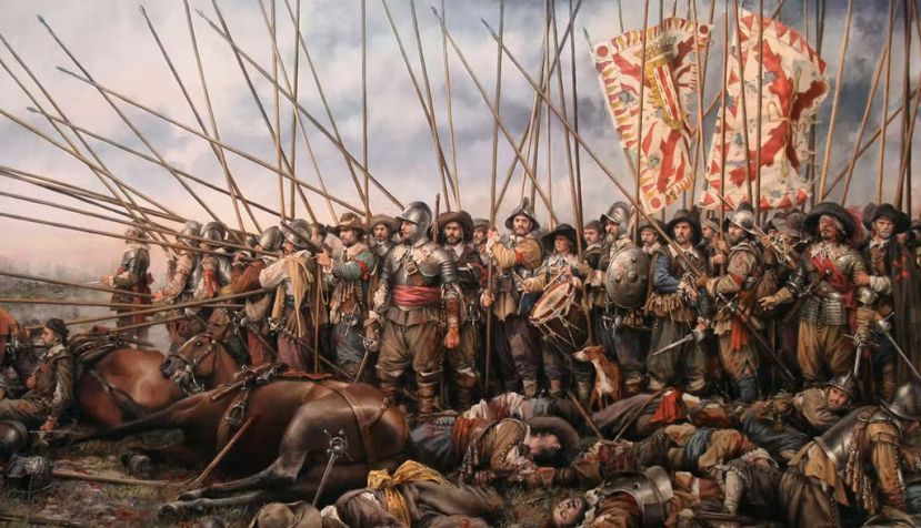 La batalla de Rocroi (Augusto Ferre-Dalmau, 2011). Wikimedia Commons, CC BY-SA