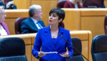 La ministra de Vivienda y Agenda Urbana, Isabel Rodríguez, interviene en la sesión de control al Gobierno en el Senado. / © lamoncloa.gob.es. Ministerio de la Presidencia.