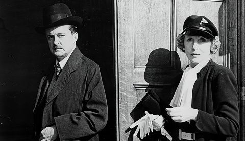 Alfred Duff Cooper y su mujer Lady Duff Cooper en 1938.