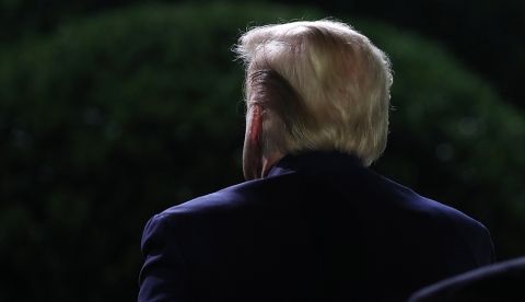 Donald Trump en una imagen de archivo.