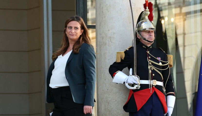 Marine Tondelier confirmera-t-elle sa candidature à l’élection présidentielle 2027 ? La secrétaire nationale des Écologistes, arrive ici à l’Élysée, à Paris, le 18 septembre 2026, pour rencontrer le président français Emmanuel Macron. Thomas Samson/AFP
