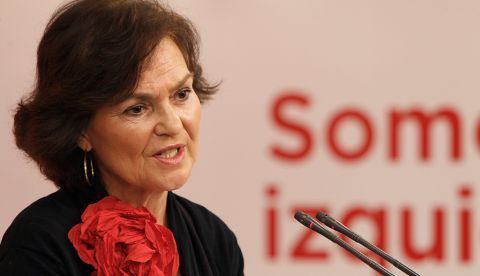 La vicepresidenta del Gobierno, Carmen Calvo / EFE / ARCHIVO