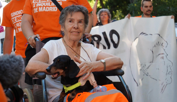 Muere Maricarmen, la anciana cuyo desahucio encendió la protesta por la vivienda en España