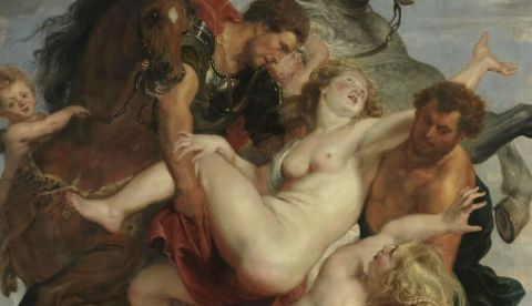 ‘El rapto de las hijas de Leucipo’, de Peter Paul Rubens. Alte Pinakothek / Wikimedia Commons