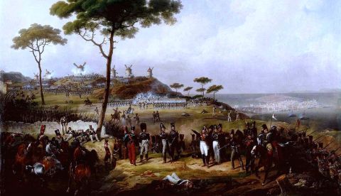 Episodio de la intervención francesa en España en 1823 (1828), por Hippolyte Lecomte (Palacio de Versalles). / Wikipedia