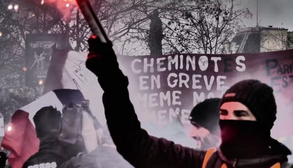 Manifestation contre le projet de réforme des retraites du 17 décembre 2019. Jeanne Menjoulet/Flickr, CC BY-NC-ND