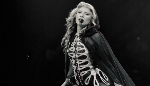 Lady Gaga ofrece su concierto «Mayhem Ball» en el Unipol Arena, Italia. Francesco Greco