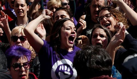 8M. Somos un grito global. Derechos para todas y por la abolición