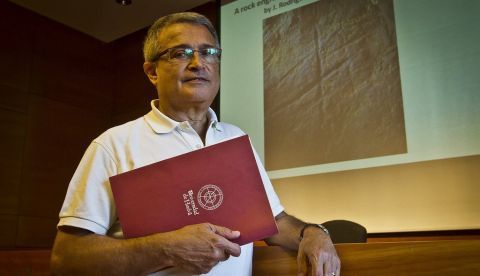 Imagen de archivo de Joaquín Rodríguez Vidal, profesor de la Universidad de Huelva (UHU). EFE/Archivo