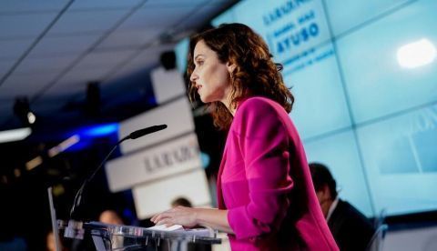 Isabel Díaz Ayuso en una foto de la Comunidad de Madrid.