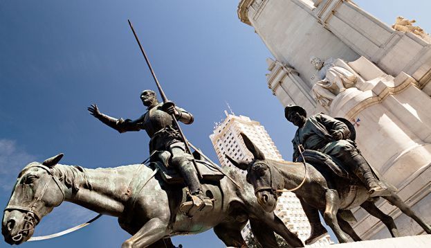 Paseando por “plazaespaña” en viernes santo