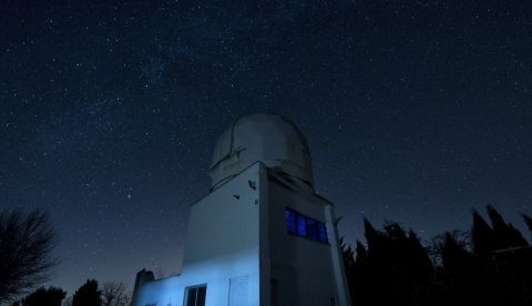 Observatorio astronómico de La Hita, en La Puebla de Almoradiel (Toledo). EFE/Ismael Herrero/Archivo