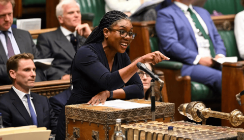 Kemi Badenoch, Conservative party leader, responds to Home Secretary Yvette Cooper’s statement announcing the new inquiry. House of Commons/Flickr, CC BY-NC-ND