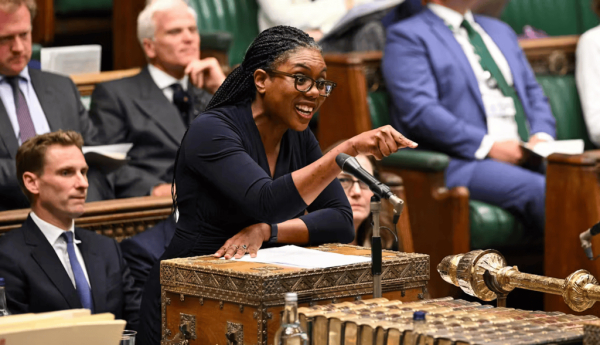 Kemi Badenoch, Conservative party leader, responds to Home Secretary Yvette Cooper’s statement announcing the new inquiry. House of Commons/Flickr, CC BY-NC-ND