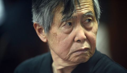 En la imagen el expresidente peruano Alberto Fujimori (1990-2000).