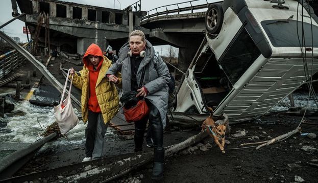 La persecución de la población civil ucraniana