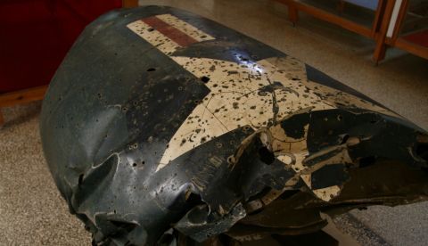 Restos del U-2 derribado durante la crisis de los misiles. / Wikipedia