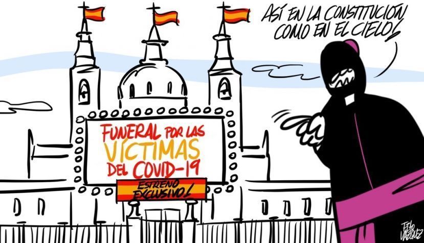 “Espectáculo político-religioso”