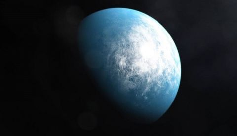 Imagen del planeta TOI 700 cedida por la NASA. EFE/NASA/Goddard Space Flight Center
