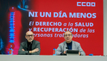 CCOO presenta un informe en el que analiza la evolución de la incapacidad temporal centrado en el derecho a la salud y a la vuelta al trabajo