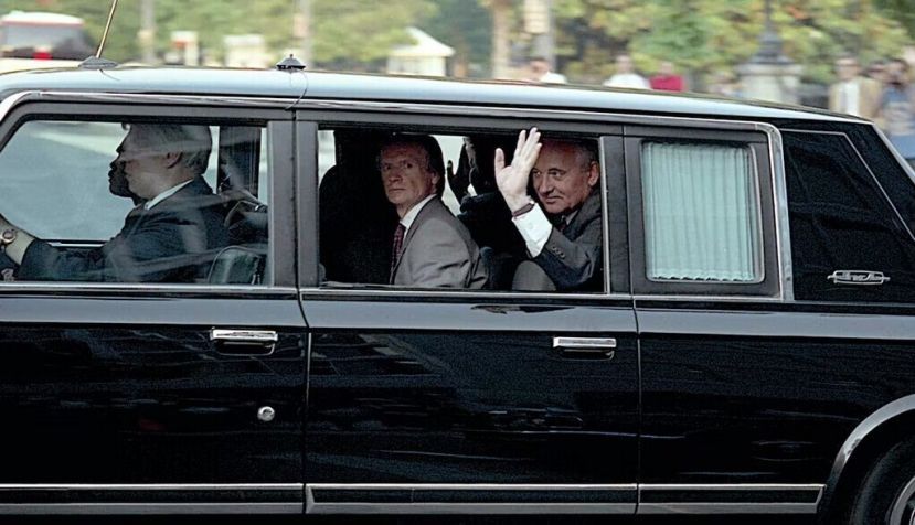 Mijaíl Gorbachov en Washington (EE.UU.) en 1990. Shutterstock / mark reinstein