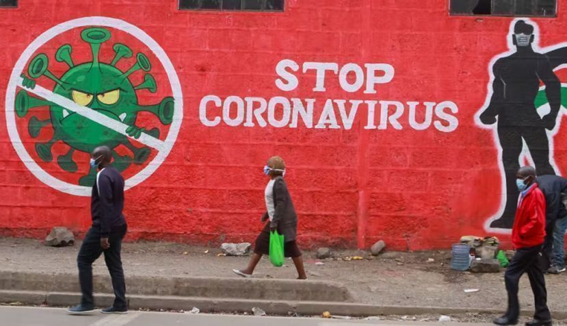 Mural en la avenida Haile Selassie en Nairobi, Kenia. Boniface Muthoni/SOPA Images/LightRocket vía Getty Images