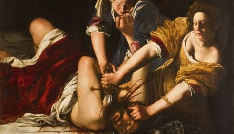 Judith decapitando a Holofernes, de Artemisia Gentileschi, 1614–1618. / Wikipedia