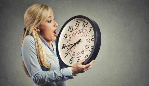 Triunfo y el fracaso de la vida laboral: los horarios en el fondo