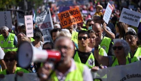Movilización sindical para una salida progresista y justa de la crisis