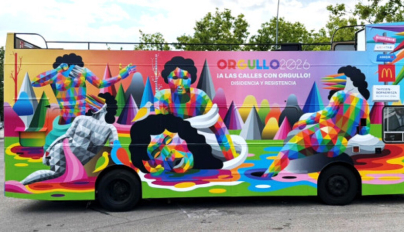 El Museo Thyssen vuelve al Orgullo con una carroza diseñada por Okuda