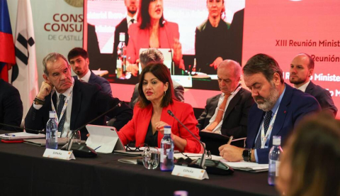 La ministra de Juventud e Infancia, Sira Rego, preside la XX Reunión Ministerial Iberoamericana de Juventud, en Zamora. / © lamoncloa.gob.es. Ministerio de la Presidencia.