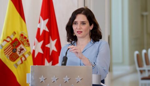 Isabel Díaz Ayuso anuncia la convocatoria de elecciones en la Comunidad de Madrid.
