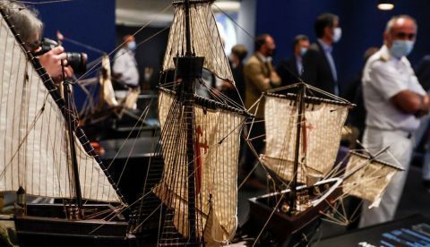 "El viaje más largo" llega a San Sebastián en "el momento de Elcano"