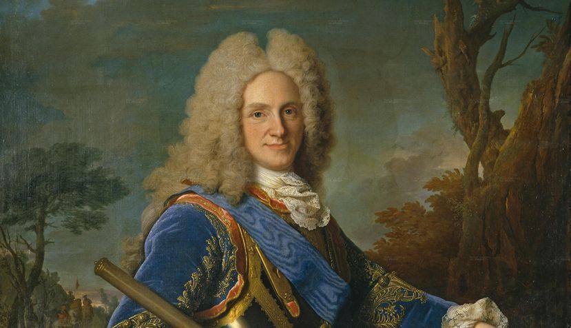 Retrato de Felipe V, por Jean Ranc (c. 1723). Óleo sobre lienzo, 144 x 115 cm, Museo del Prado (Madrid). / Wikipedia.