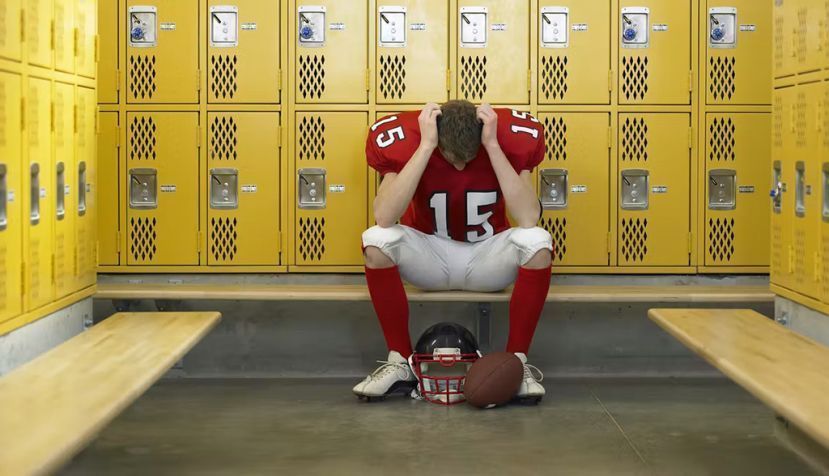 Sports-related sexual assaults often take place in the locker room. Thomas Barwick/Getty Images