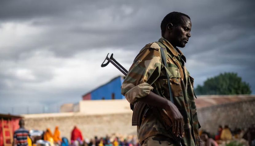 Photo taken in a refugee camp in Somalia in 2019. Somalia tops the list of the world’s most corrupt countries. sntes/Shutterstock