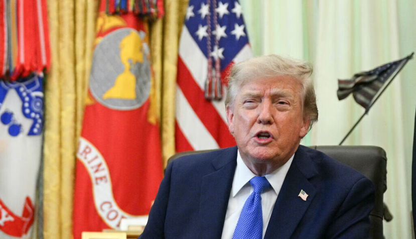 White House Deputy Chief of Staff Stephen Miller holds an executive order on birthright citizenship as President Donald Trump speaks before signing it at the White House on Aug. 6, 2026. Jim Watson/AFP via Getty Images