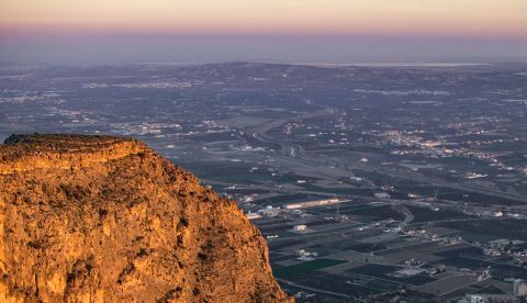 Vista de la Vega Baja del Segura desde Cruz de la Muela. David Moreno Hernández / Shutterstock