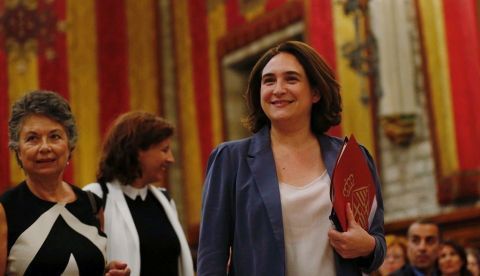 Ada Colau comienza a despedirse de Barcelona