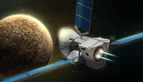 BepiColombo, la primera misión europea a Mercurio, en su última fase de pruebas / EFE