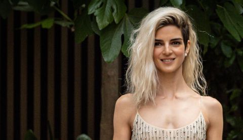 La actriz Clara Lago posa durante el BCN Film Fest. La lucha por el poder, el techo de cristal de las mujeres y el poder de influencia de los medios de comunicación en la política son tratados en el filme "Crónica de una tormenta", que se ha presentado en el BCN Film Fest.