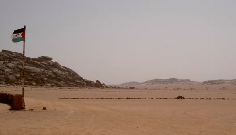 Sahara Occidental, zona entre los territorios controlados por el Frente Polisario y el Reino de Marruecos, cerca de Tifariti. Wikimedia Commons / AlbertoDV, CC BY-SA