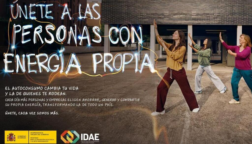 Imagen de la campaña "Personas con energía propia", creada por el IDAE. / © lamoncloa.gob.es. Ministerio de la Presidencia.