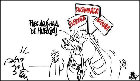 "HUELGA DEL DÍA DE LA MUJER"