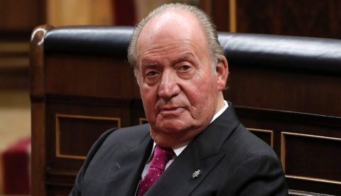 El rey emérito, Juan Carlos de Borbón, en una imagen de archivo.