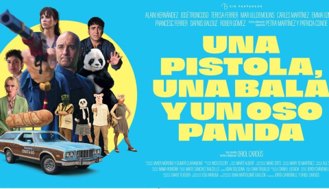 'Una pistola, una bala y un oso panda'