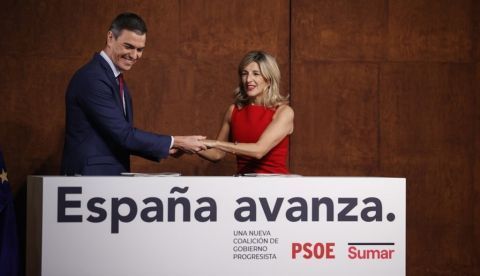 Medidas sociolaborales del acuerdo PSOE y SUMAR