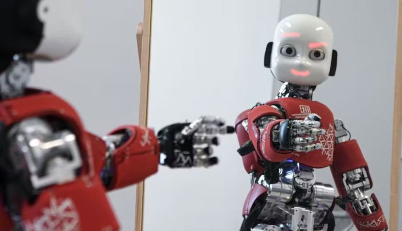 Robot humanoide del laboratorio de Arquitectura Cognitiva para Tecnologías Colaborativas del Instituto Italiano de Tecnología. Comisión Europea/ Piero Cruciatti
