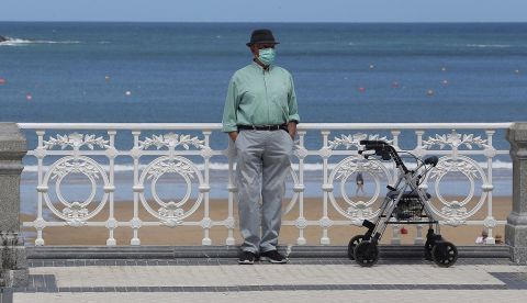 Un estudio en un barco revela la alta infección "silenciosa" de la covid-19. EFE/Gorka Estrada